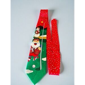 Noel Holiday‎ Collection Santa Christmas Tie Candy Cane Necktie Festive Gift